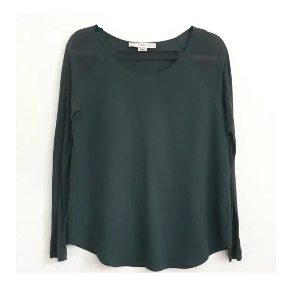 FRENCH CONNECTION LONG SLEEVE PULLOVER TOP SIZE S